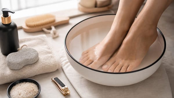 Weekly Foot Care Routine: Soak, Exfoliate, Trim, Moisturize
