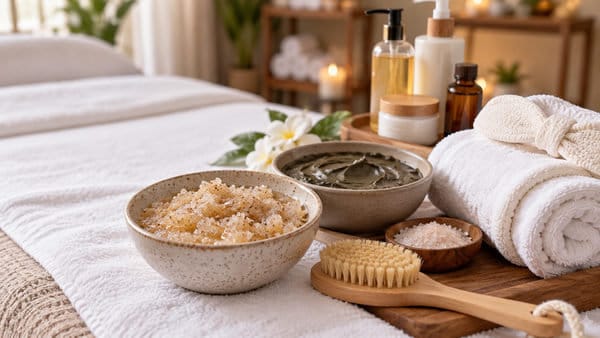 Body Exfoliation Services at Shilena Nails & Spa