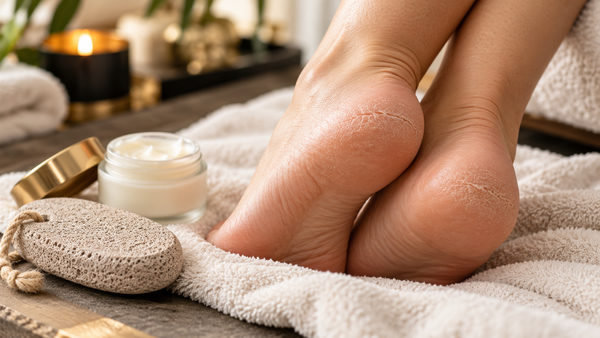 What Causes Dry Heels and Rough Feet?