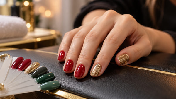 Classic Christmas Nail Ideas That Are Easy to Wear